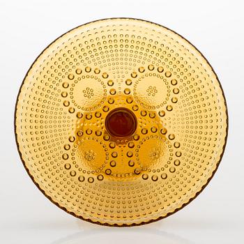 Nanny Still, servisdelar, 19 st, glas, "Grapponia", Riihimäen Lasi, Finland. Serien formgiven 1968.