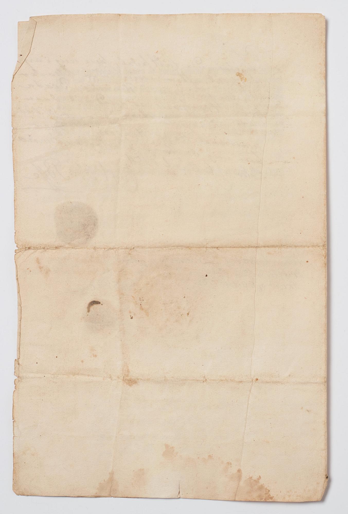 Aktiebrev, Ahlingsåhs Manufaktur Werk (Manufactur-Societet), No 285, 1728,