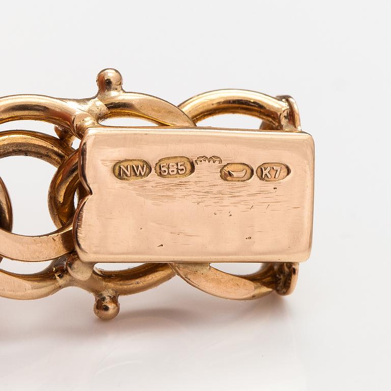 RANNEKORU, 14K kultaa. Westerback, Helsinki 1963.