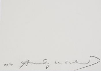 Andy Warhol, "The Star" (Greta Garbo), ur: "Myths".