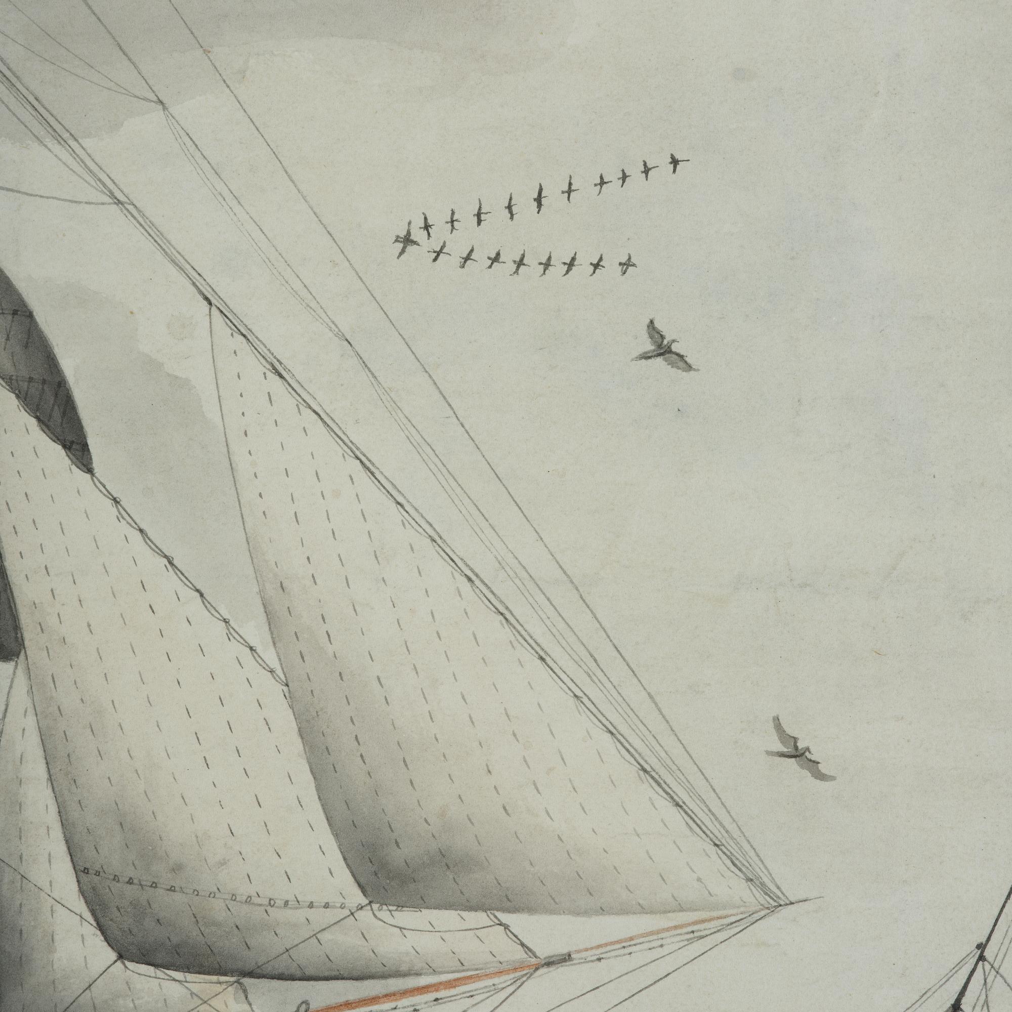 W Rijnbend, 18th century, "The Ship of the City of Schiedam".