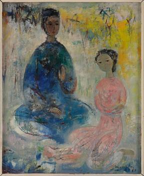 Vu Cao Dam, "Le Rendez-Vous", 1960.