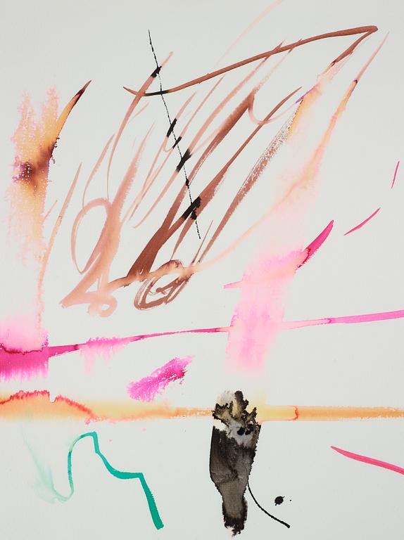 Rune Jansson, watercolour, signed and dated -88.