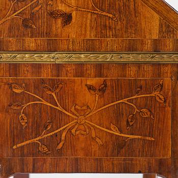 A Gustavian late 18th century secretaire attributed to Jonas Hultsten (master in Stockholm 1773-1794).