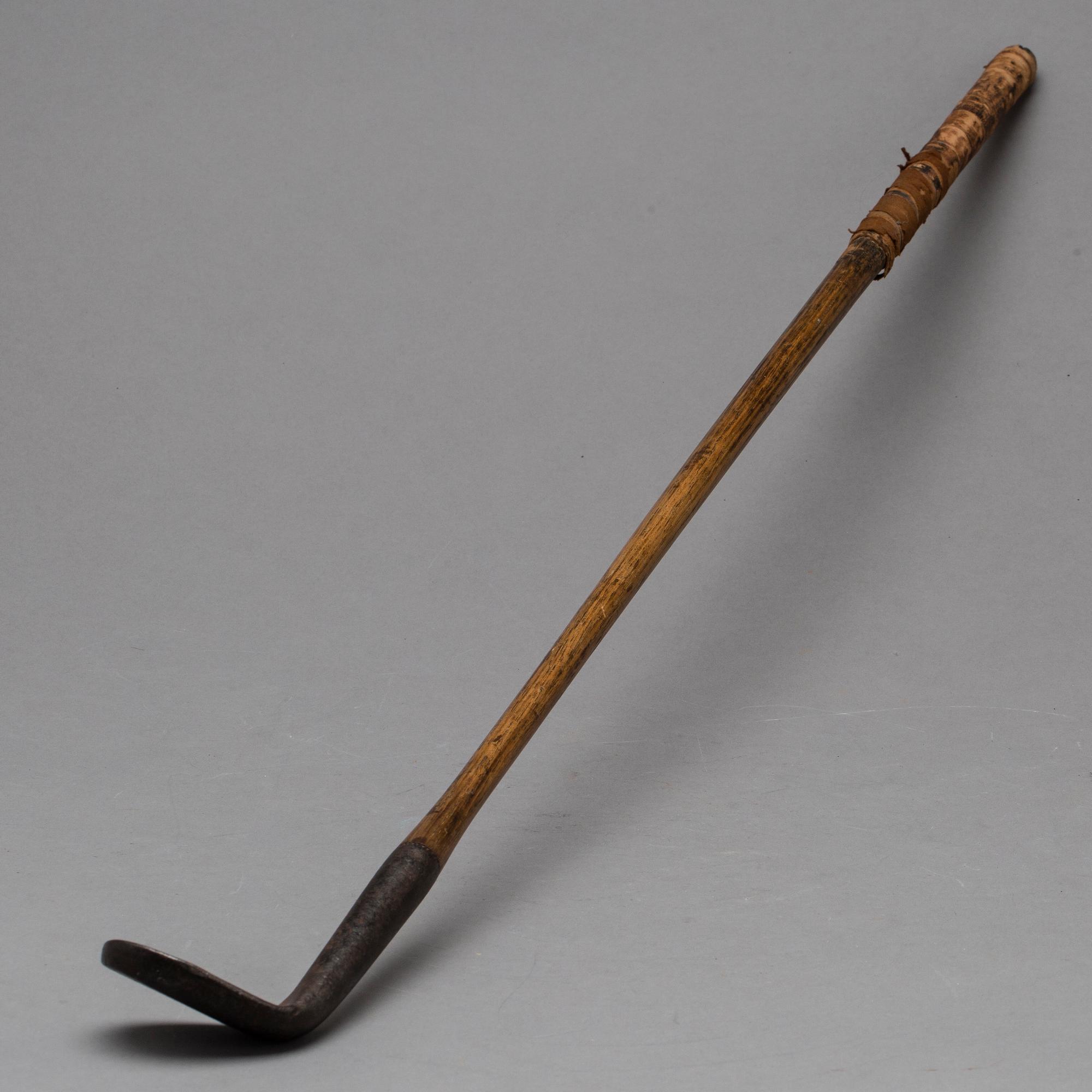 GOLFKLUBBA SAMT MEMOROBILIA. 1700 och 1800-tal.