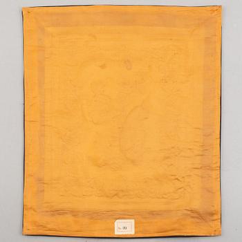 A group of five Chinese silk textiles, late Qing dynasty / first part of the 20th century.