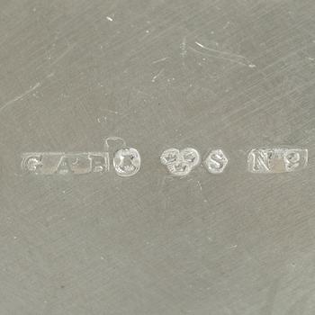 Twelve Swedish silver cups, mark of CG Hallberg and GAB, Stockholm 1959-1963.