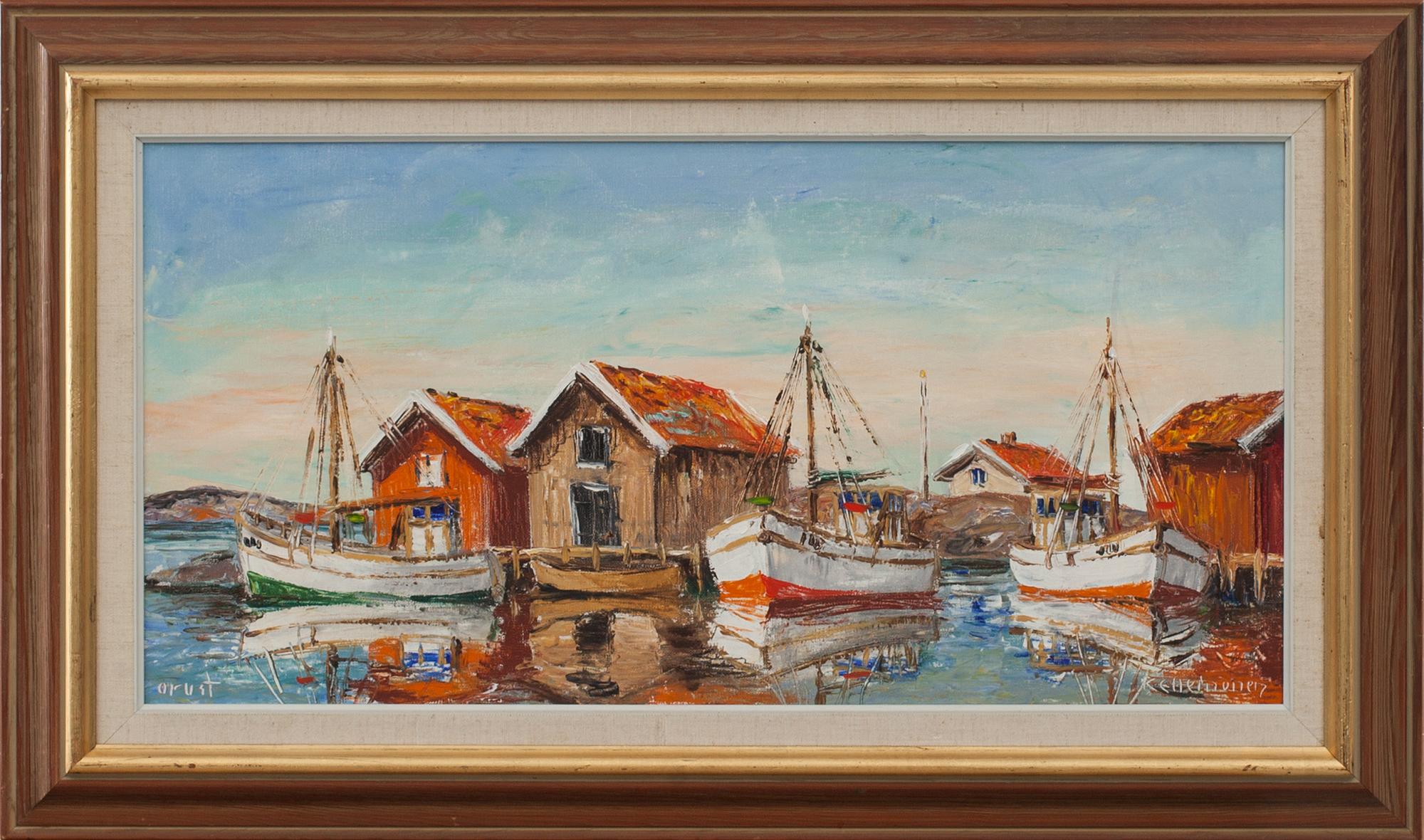 KURT ERIK HEINONEN, olja på duk, signerad.