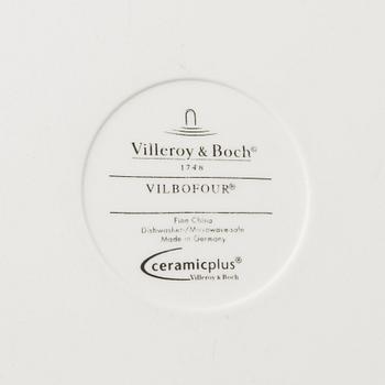 A 88 piece dinner service 'Vieux Luxembourg' and 'Vilbofour', by Villeroy & Boch.