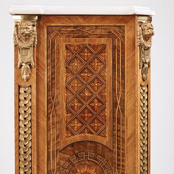 A Gustavian marquetry and ormolu-mounted  secretaire by Gottlieb Iwersson ca 1781 (master in Stockholm 1778-1813)..