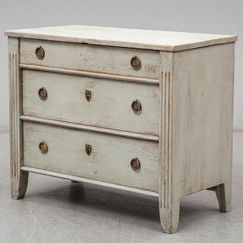 a chest of drawers from the second half of the 19th century.