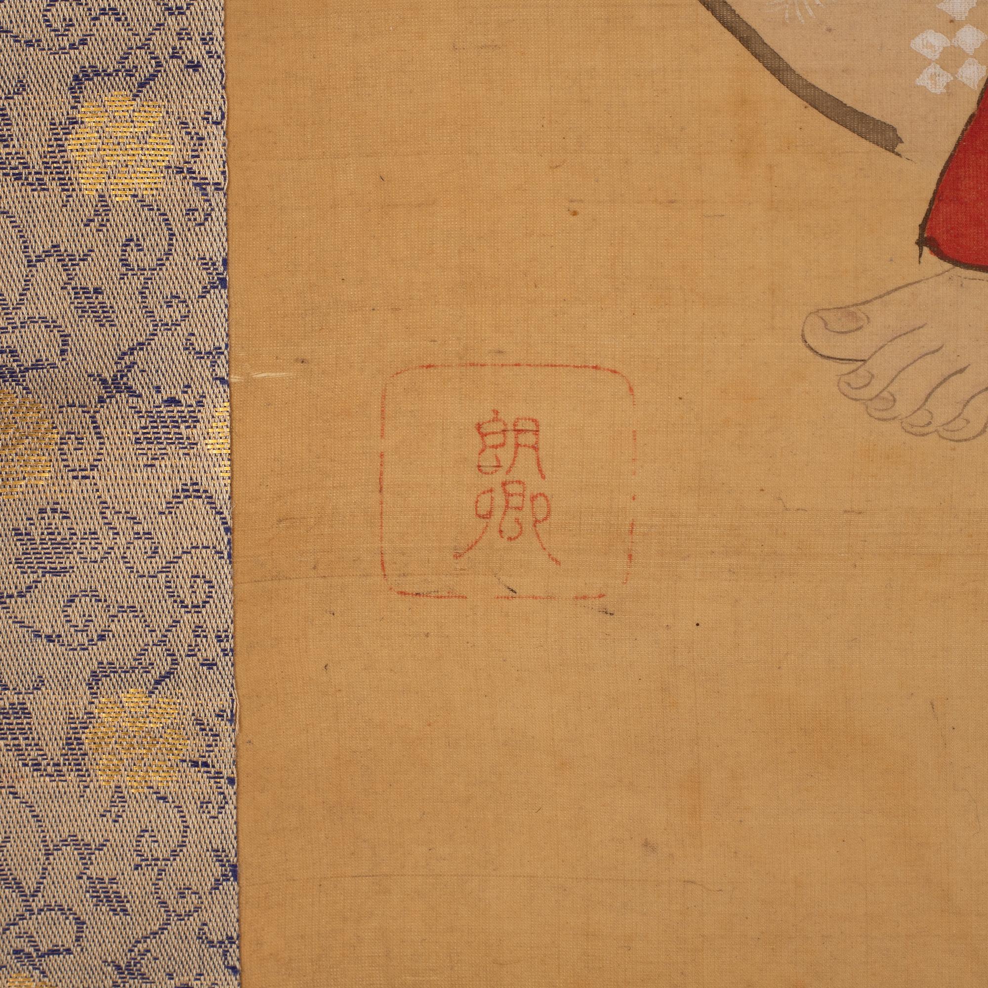 Unidentified artist, Beauty in a kimono, Japan, Meiji (1868-1912).