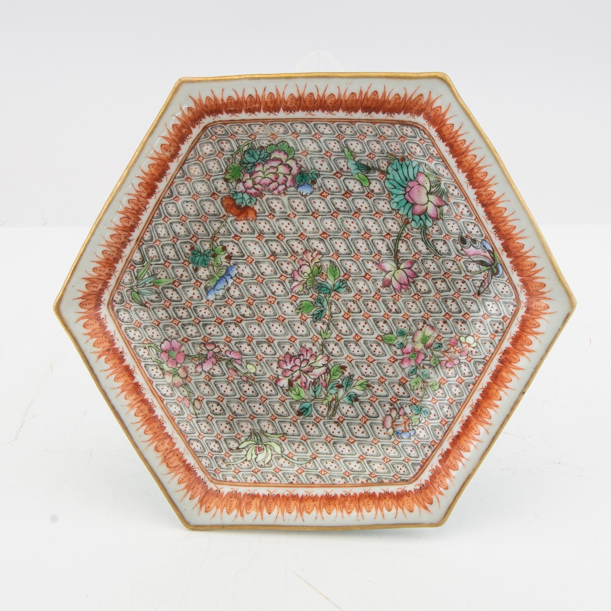 Skålfat, Kina, 1800-tal, porslin.