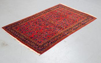 Matto, a semi-antique Kashan, ca 210 x 130,5-134 cm.