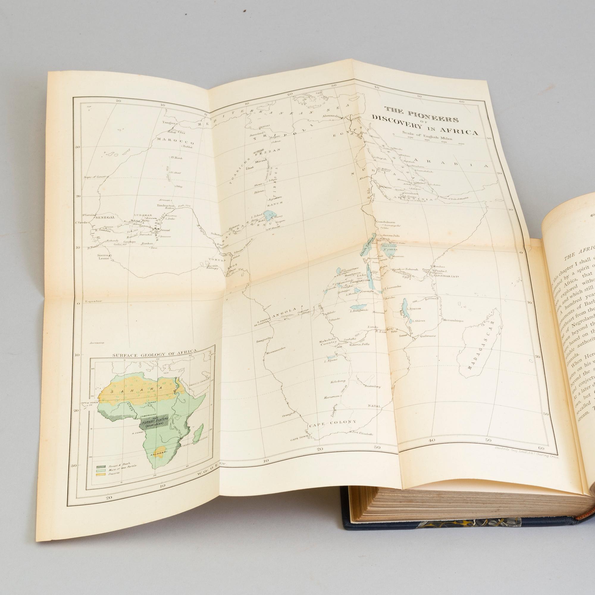 BOOKS, Africana, 1873, Winwood Reade: The African sketch-book. With maps and illustrations. 1-2.