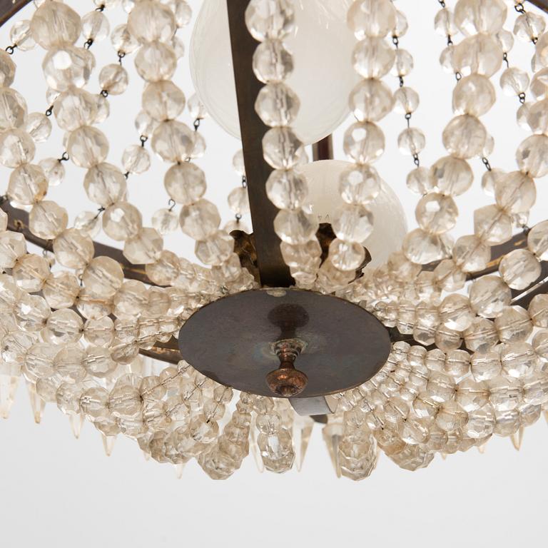 Chandelier, first half of the 20th Century.