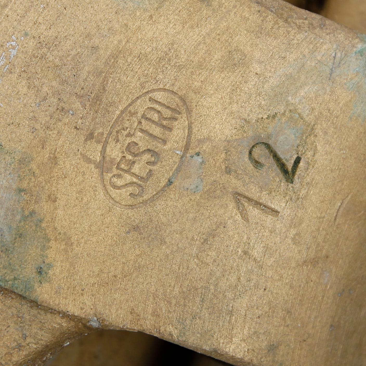 SKEPPSVENTILER, 2 st, mässing, tidigt 1900-tal.