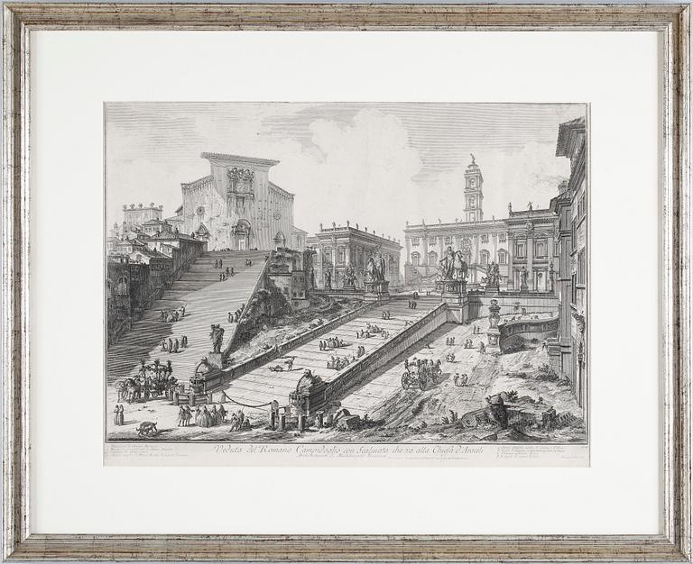 GIOVANNI BATTISTA PIRANESI, etsning.