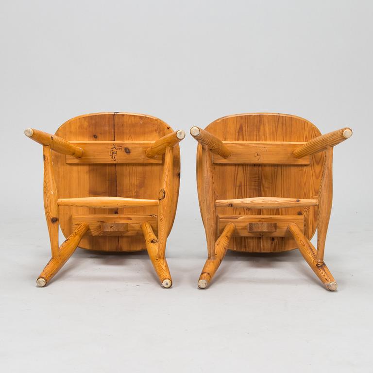 Eero Aarnio, six late 20th century 'Pirtti' chairs (The cottage) for laukaan puu.