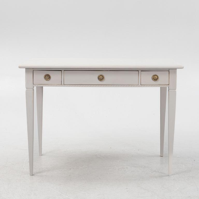 A Gustavian style desk, early 20th Century.