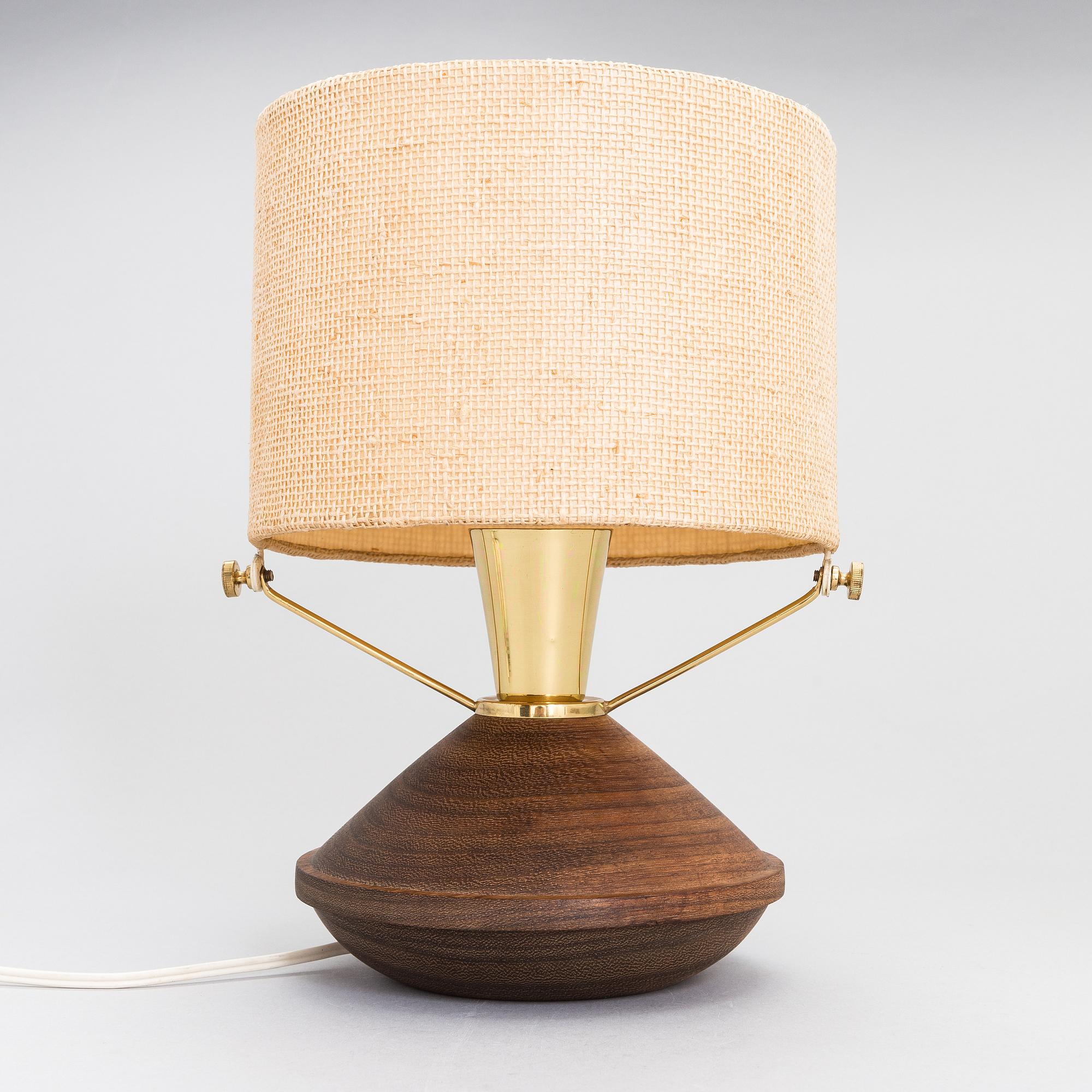 Bertel Gardberg, a table lamp Finnmade Gardberg, Norrmark Handicraft.