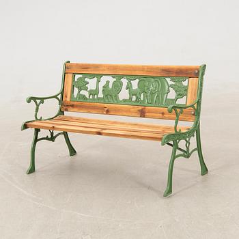 Garden sofa from the 20th century for children.