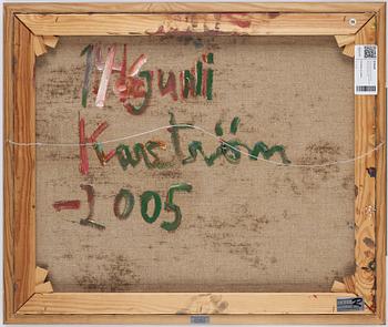 Mauritz Karström, oil on canvas, signed MK and verso signed and dated 2005.