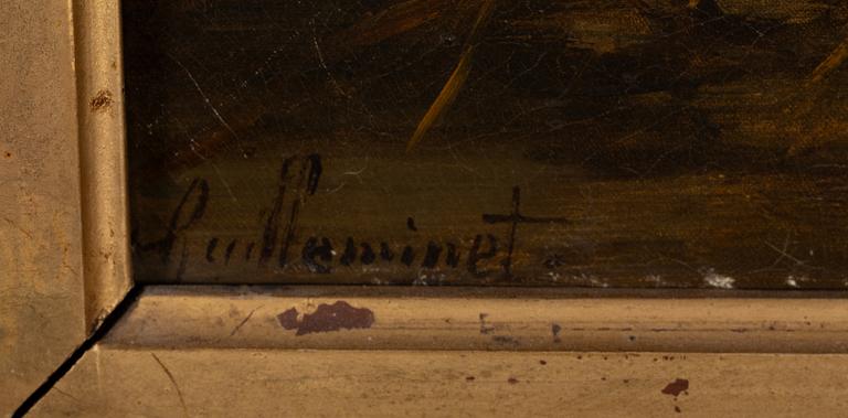 Unknown artist, 19th century. The Hen Family.