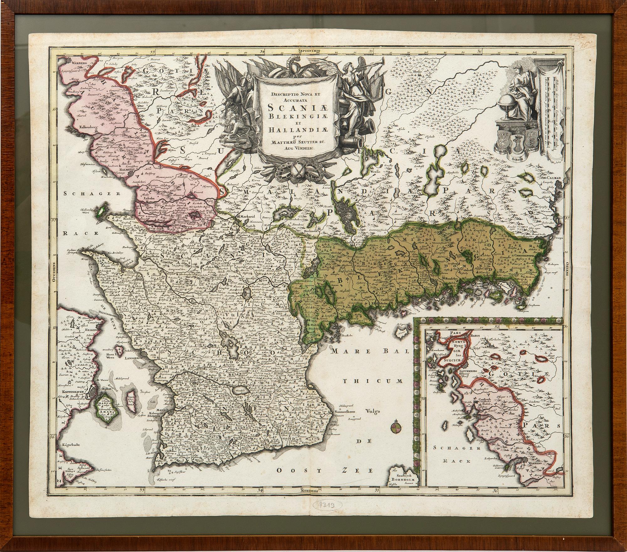 Map, 18th century.