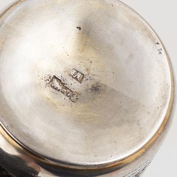 A Russian Silver Niello Beaker, Moscow 1874.