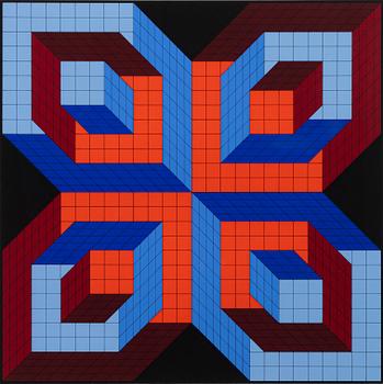 Victor Vasarely, Untitled from: "Jalons".