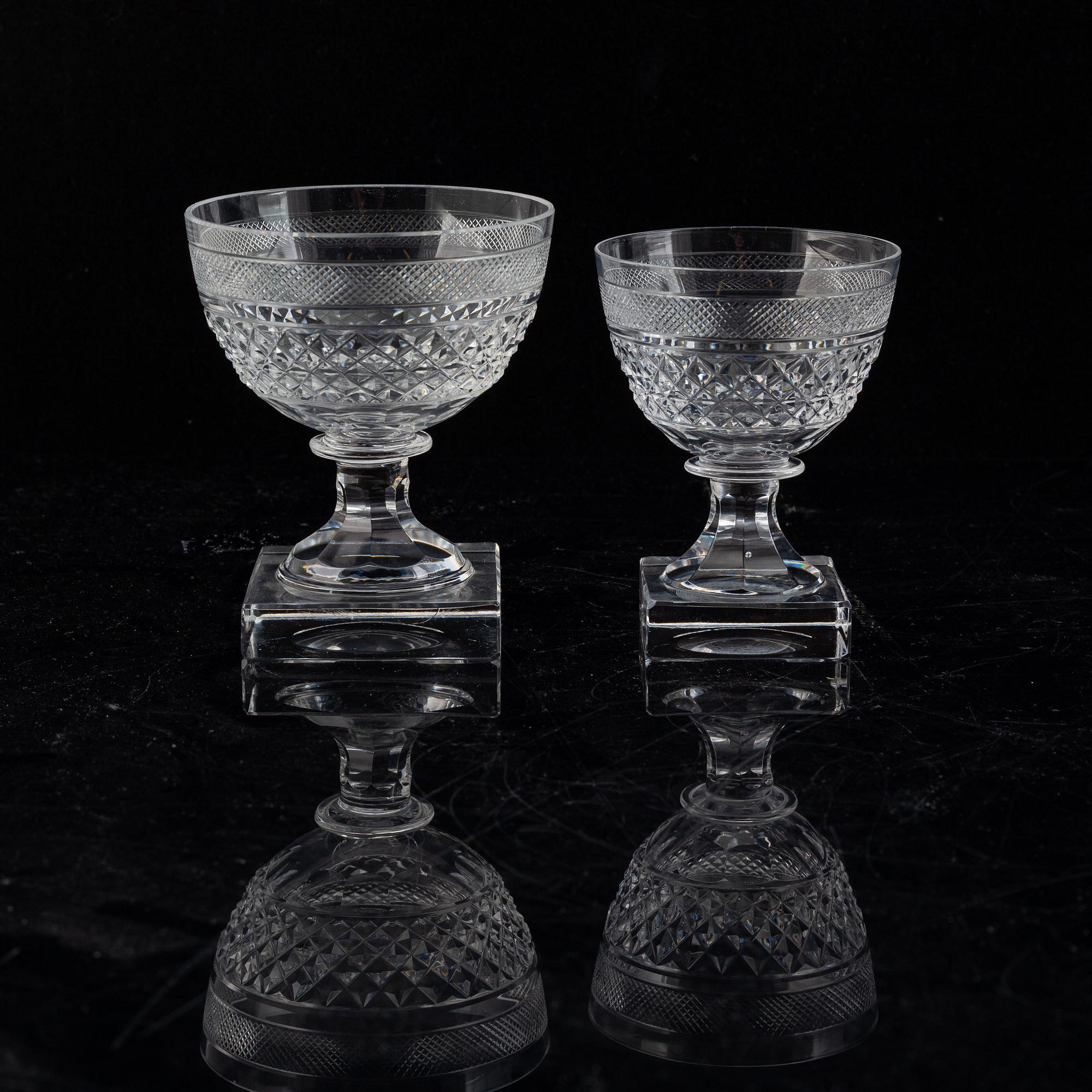 Servisglas, "Kent", 147 delar, Kosta Boda.