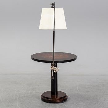 GOLVLAMPA MED BORD, 1920-/1930-tal.