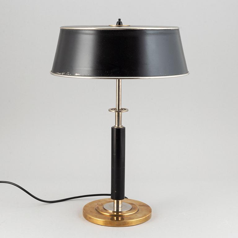 Bordslampa, funkis, Nordiska Kompaniet, 1930-tal.