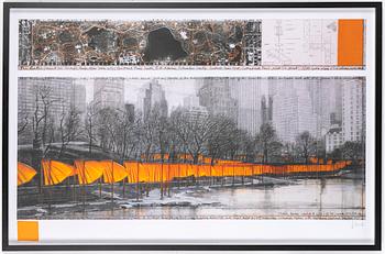 Christo & Jeanne-Claude, "The Gates, Central Park, New York".