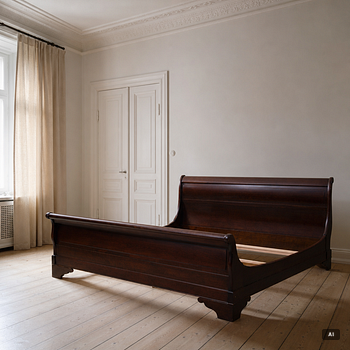 A bed frame, Grange, France, 1999.