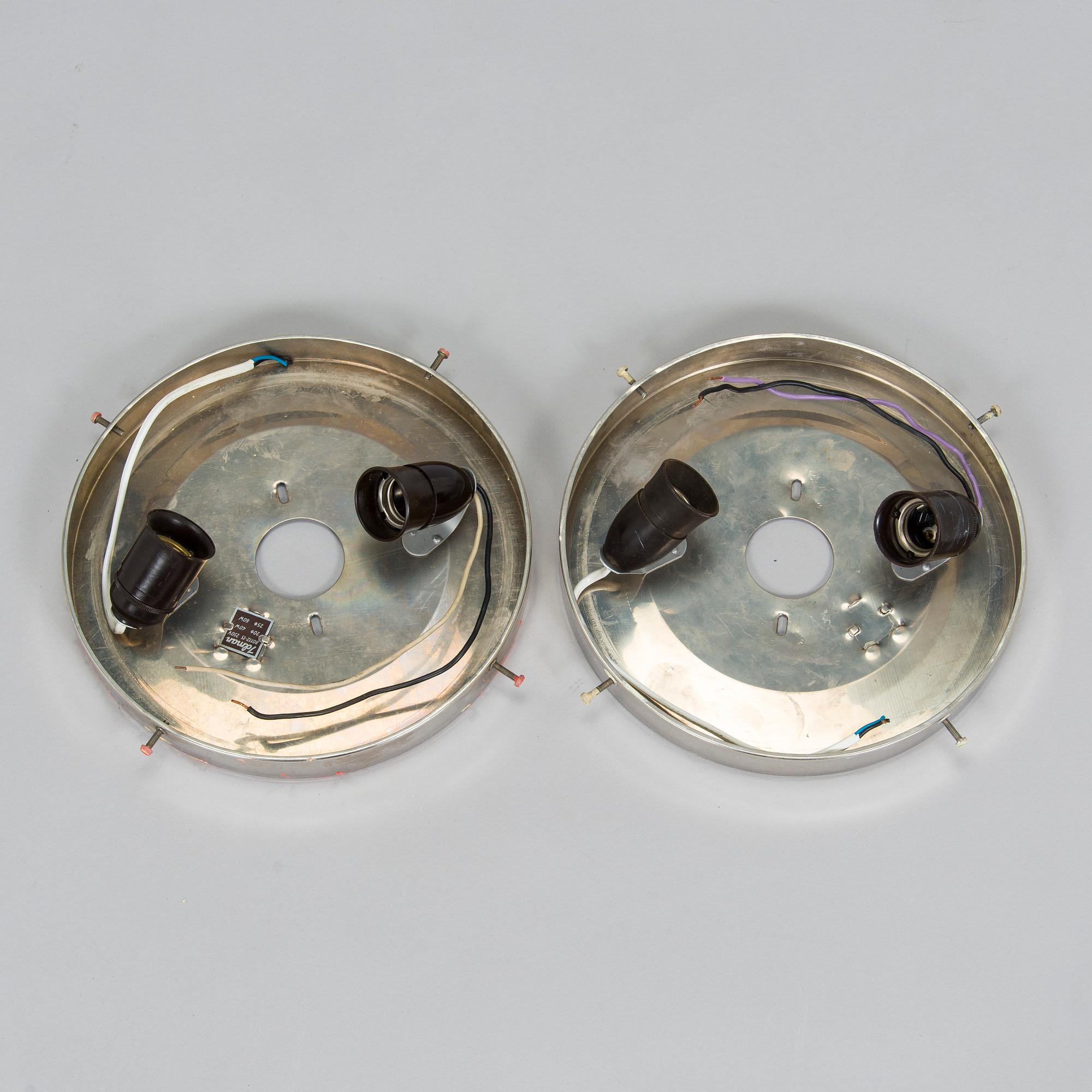 Paavo Tynell, A pair of 1930s ceiling light '2016', Taito.