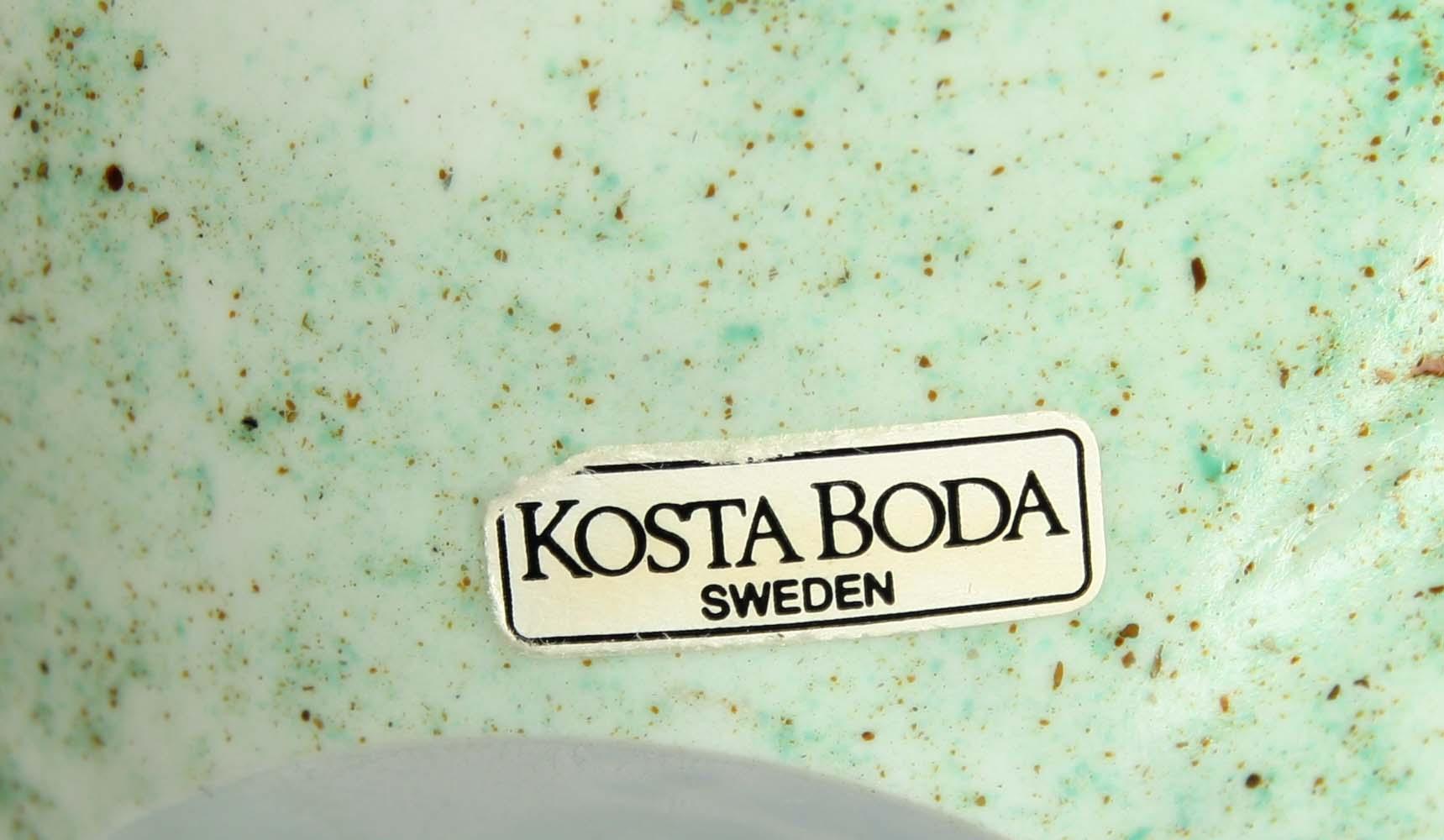 VASER, 3 st, glas, Kjell Engman, Kosta Boda, osign.