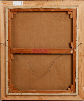 BRUNO LILJEFORS, tidigare tillskriven, olja på duk, monogramsign.