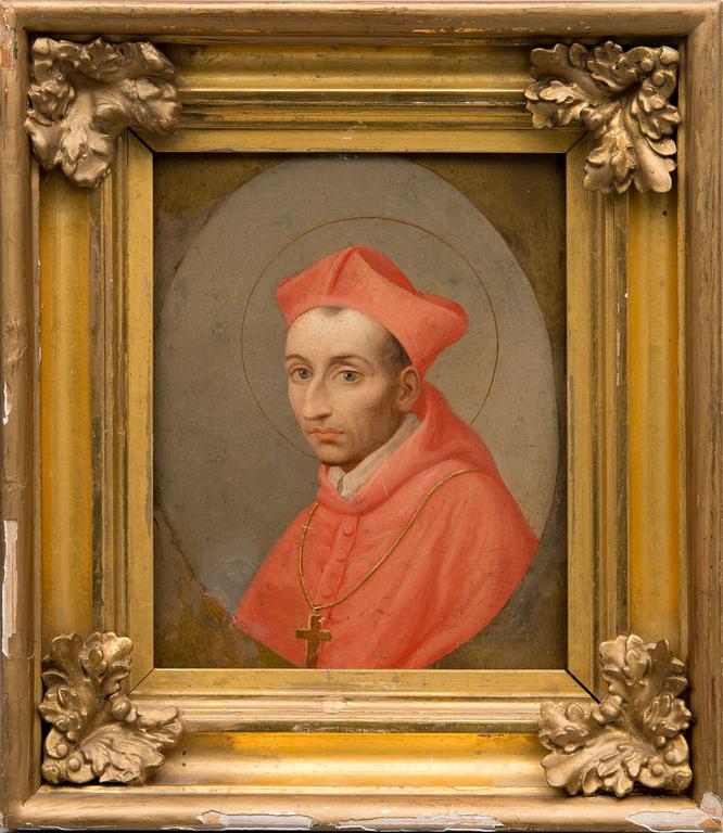 UNKNOWN ARTIST, oil on panel, early 19th century.