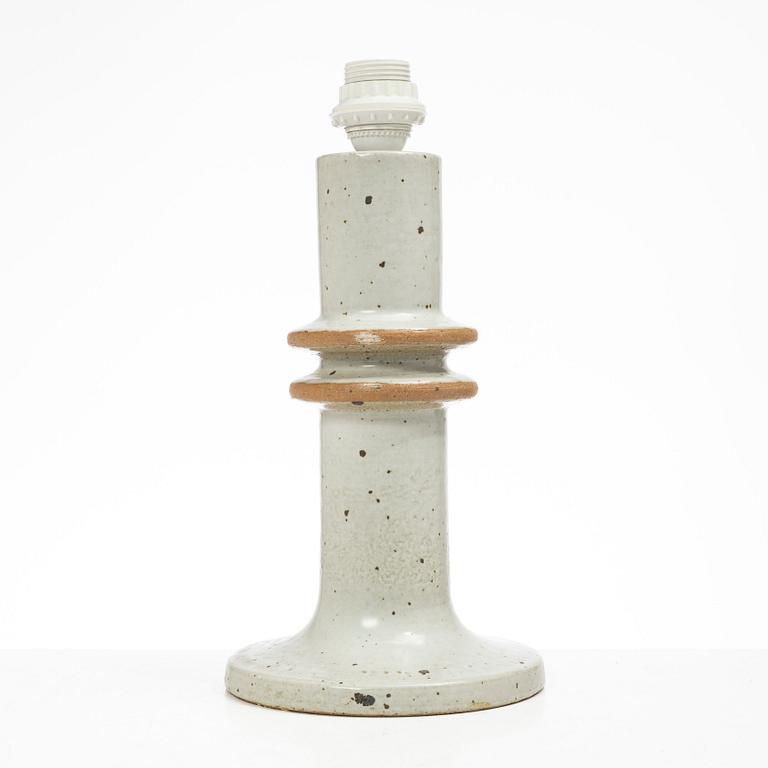 Lisa Larson, a stoneware table lamp, Gustavsbergs Studio, Sweden, probably 1960's/70's.