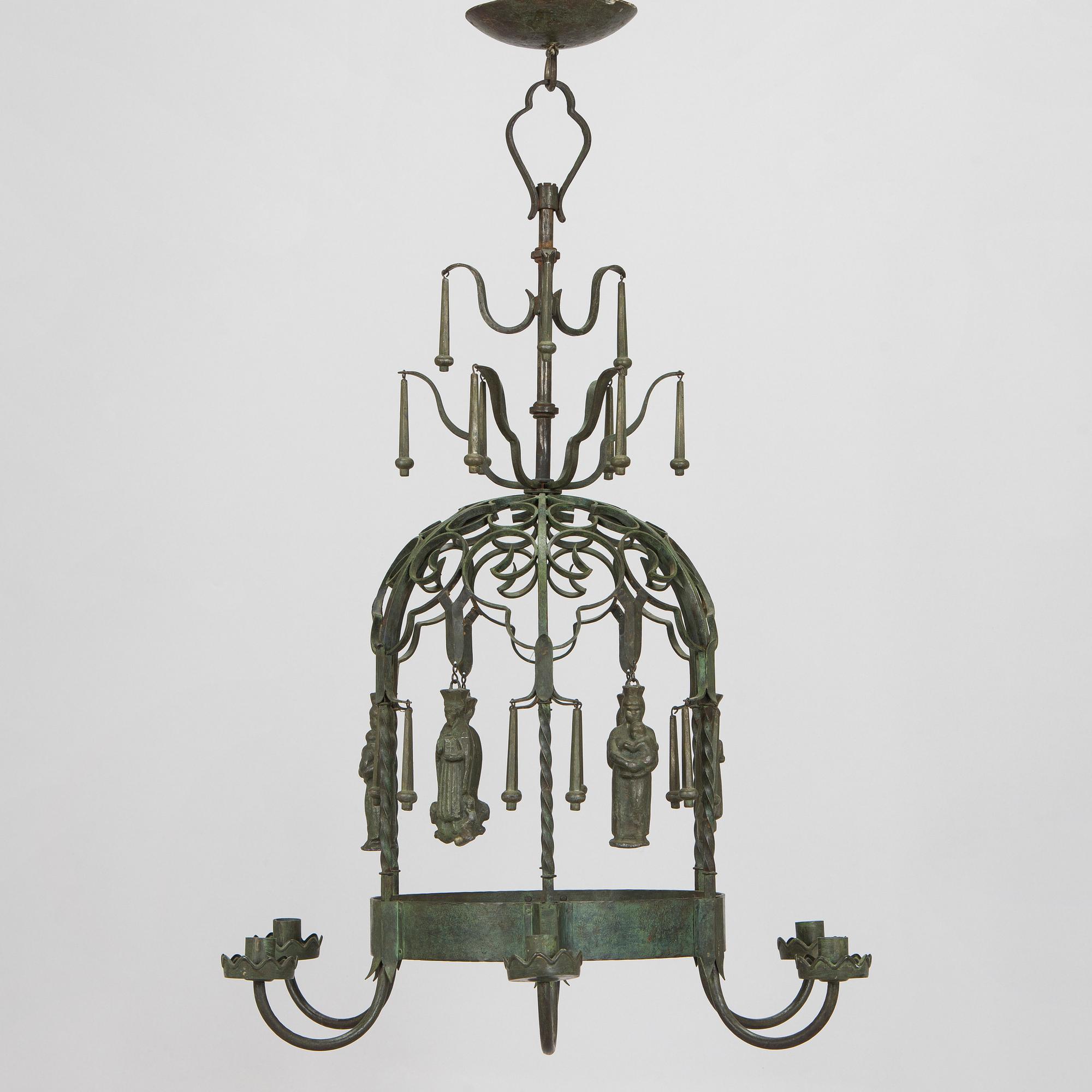 Eino Schroderus, Kynttiläkruunu/ kattokruunu, Taidetakomo Koru 1920-luku.