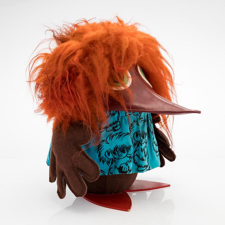 Helena Kuuskoski, A "Hamsteri" puppet for Atelier Fauni, Järvenpää 1960s-70s.