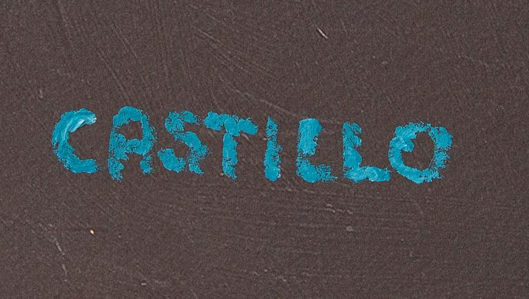 Jorge Castillo, a signed and numbered hand colored serigraph.