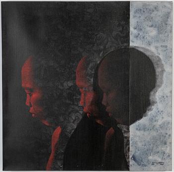 Narakorn Sittites, acrylic on canvas, signed and dated 2005.