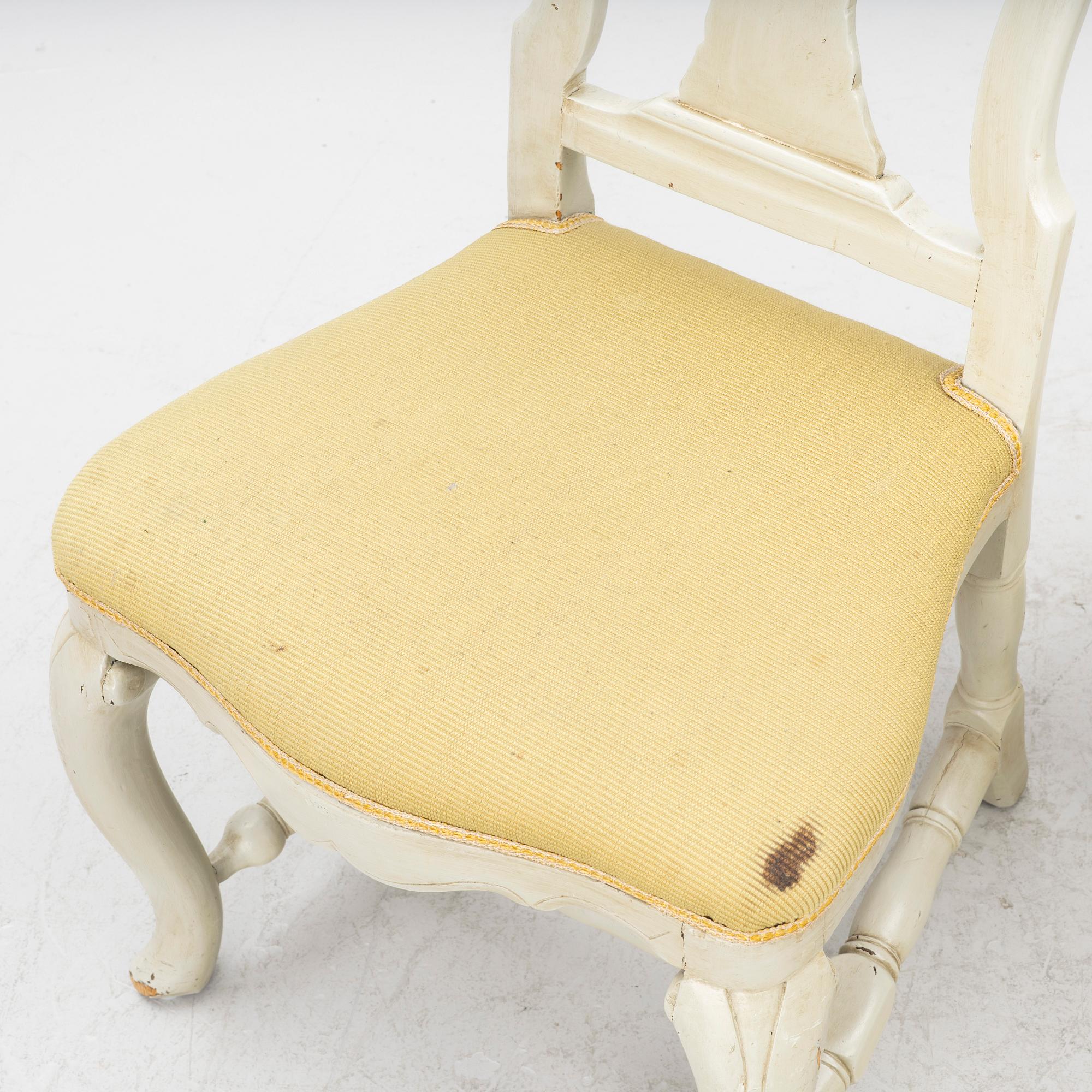 Chairs, a pair, Baroque, 18th century.