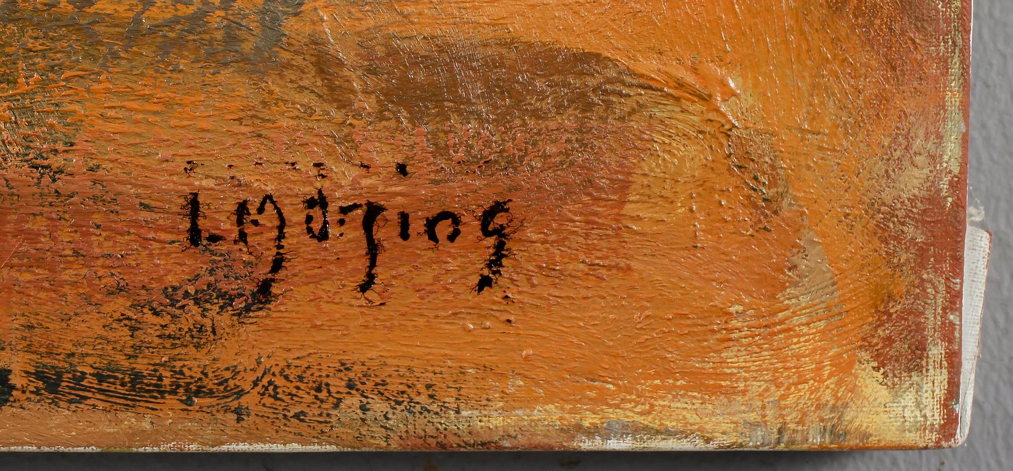 IVAR MORSING, oil on canvas, stamp signed.