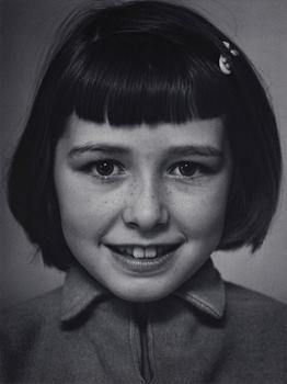 226. Ansel Adams, "Portrait - Girl", probably 1950's.