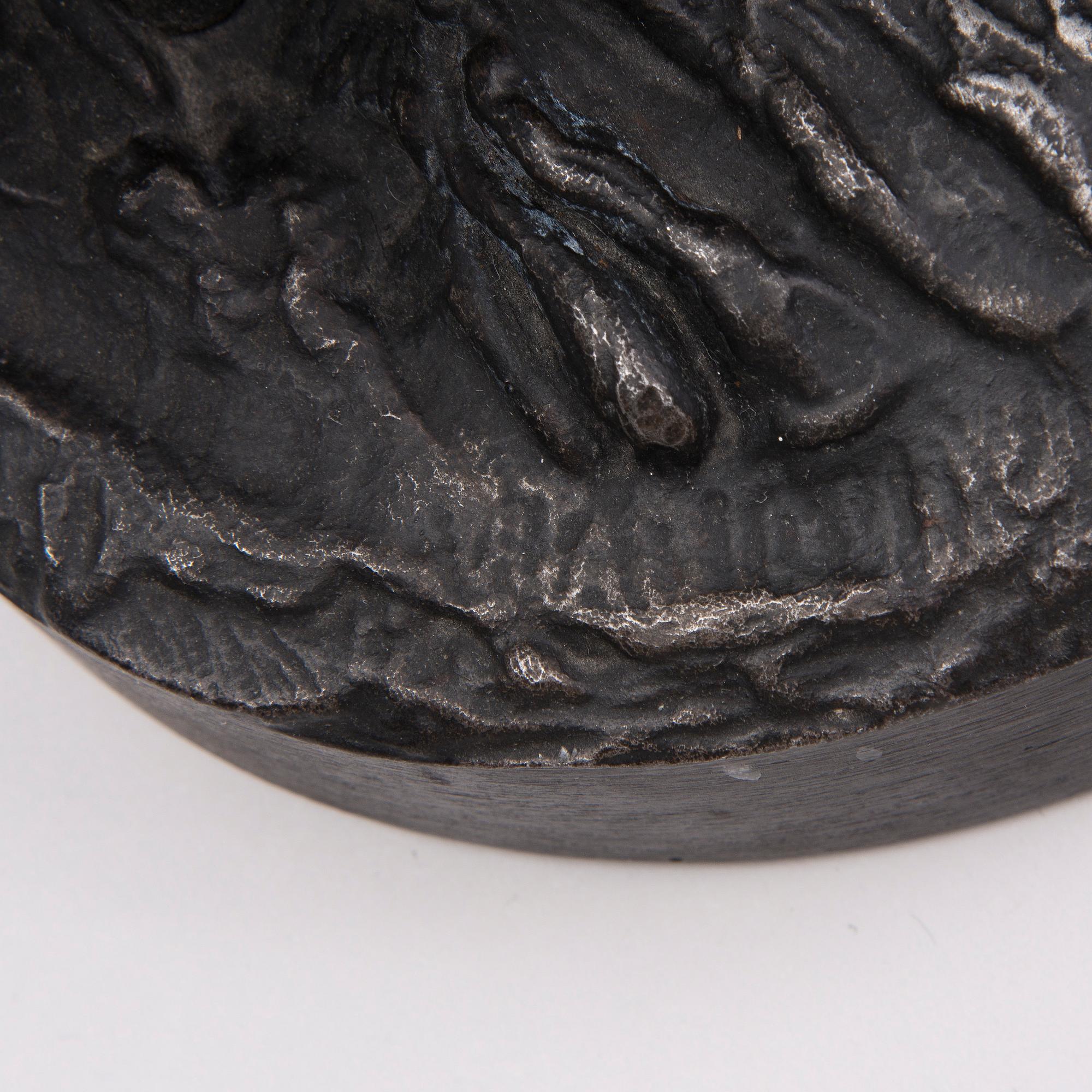 EVGENY ALEXANDROVITCH LANCERAY, efter, skulptur, järn, Kuza foundry, Ryssland, före 1917.