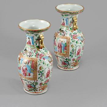 VASER, ett par, Kanton, Kina, 1800-tal.